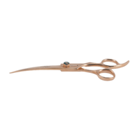 Kenchii Rosed 7 Curved Scissor  - Rose Gold Collection